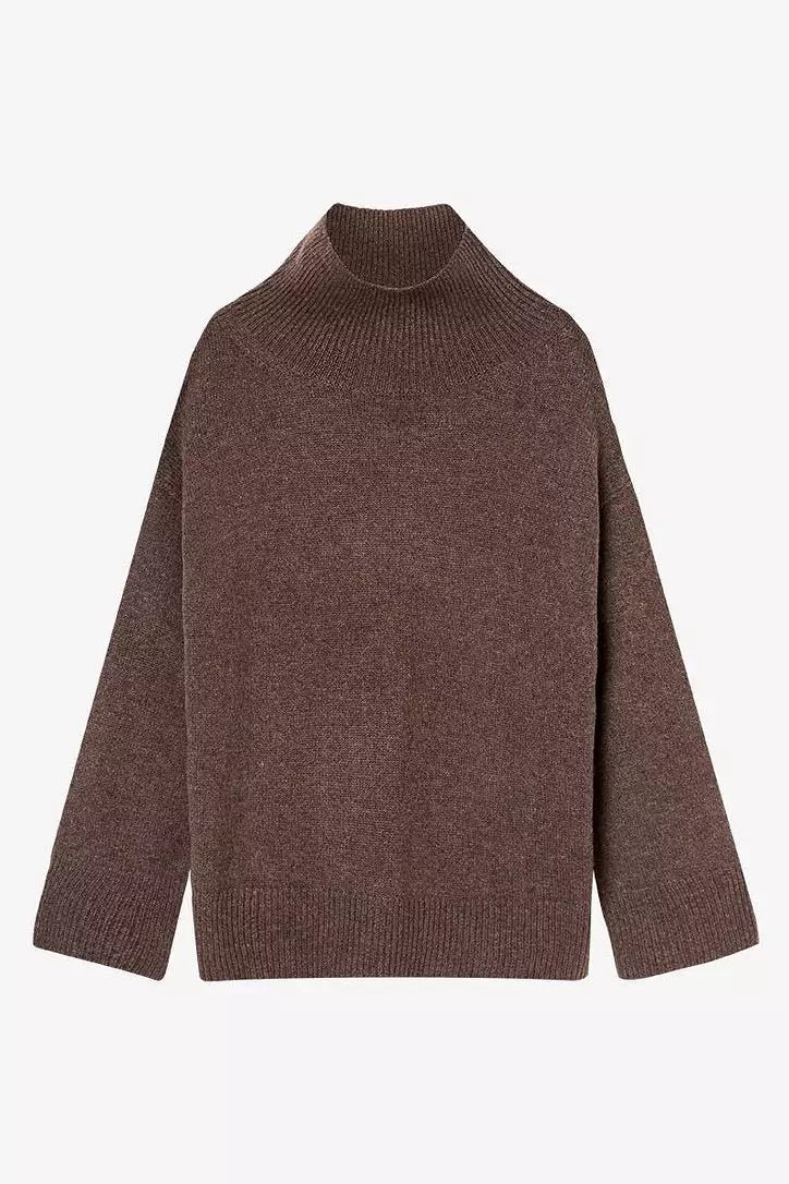 Classic turtlenecks - chestnut brown