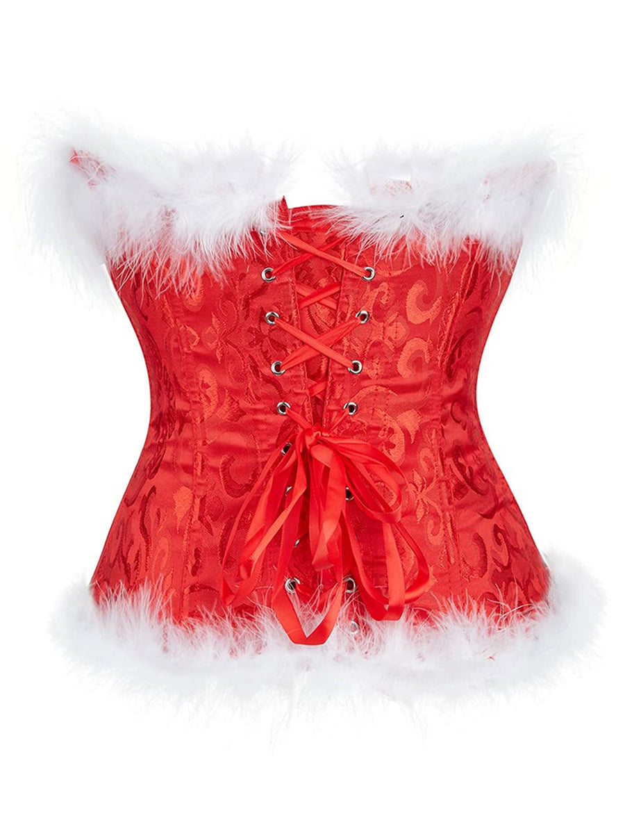 Corset Noel Red - Improved for Better Web Visibility