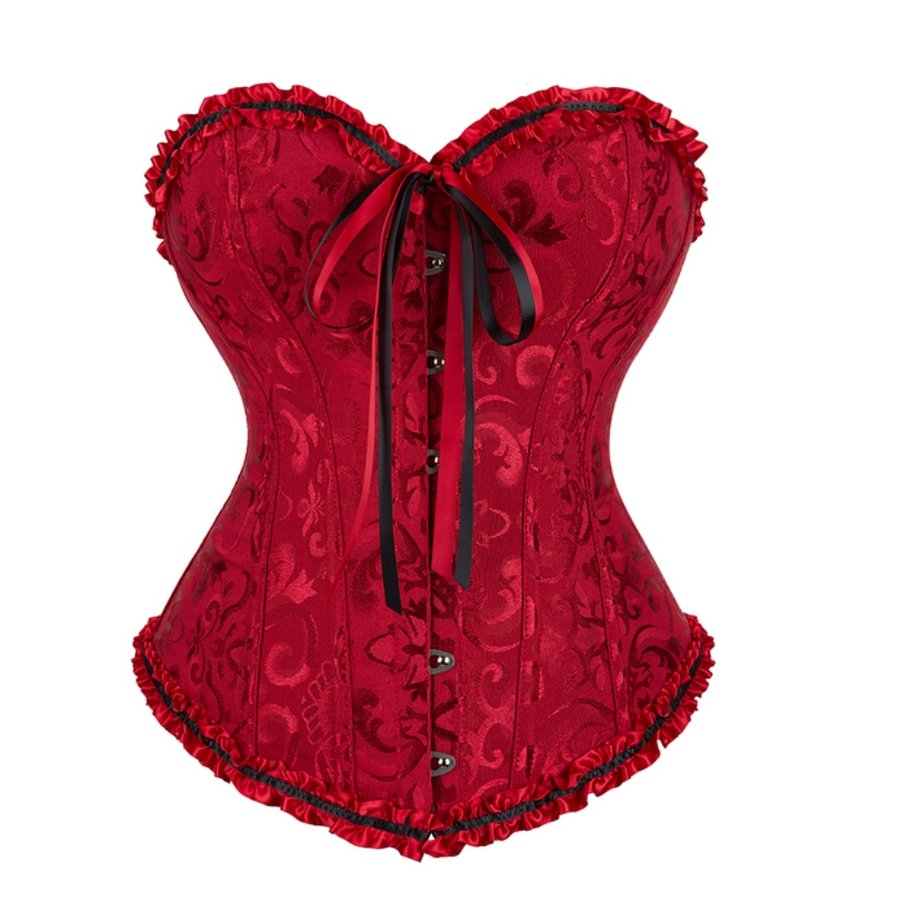 Corset Queen Mandalorian Wine red