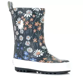 Crywolf Winter Floral Rain Boots