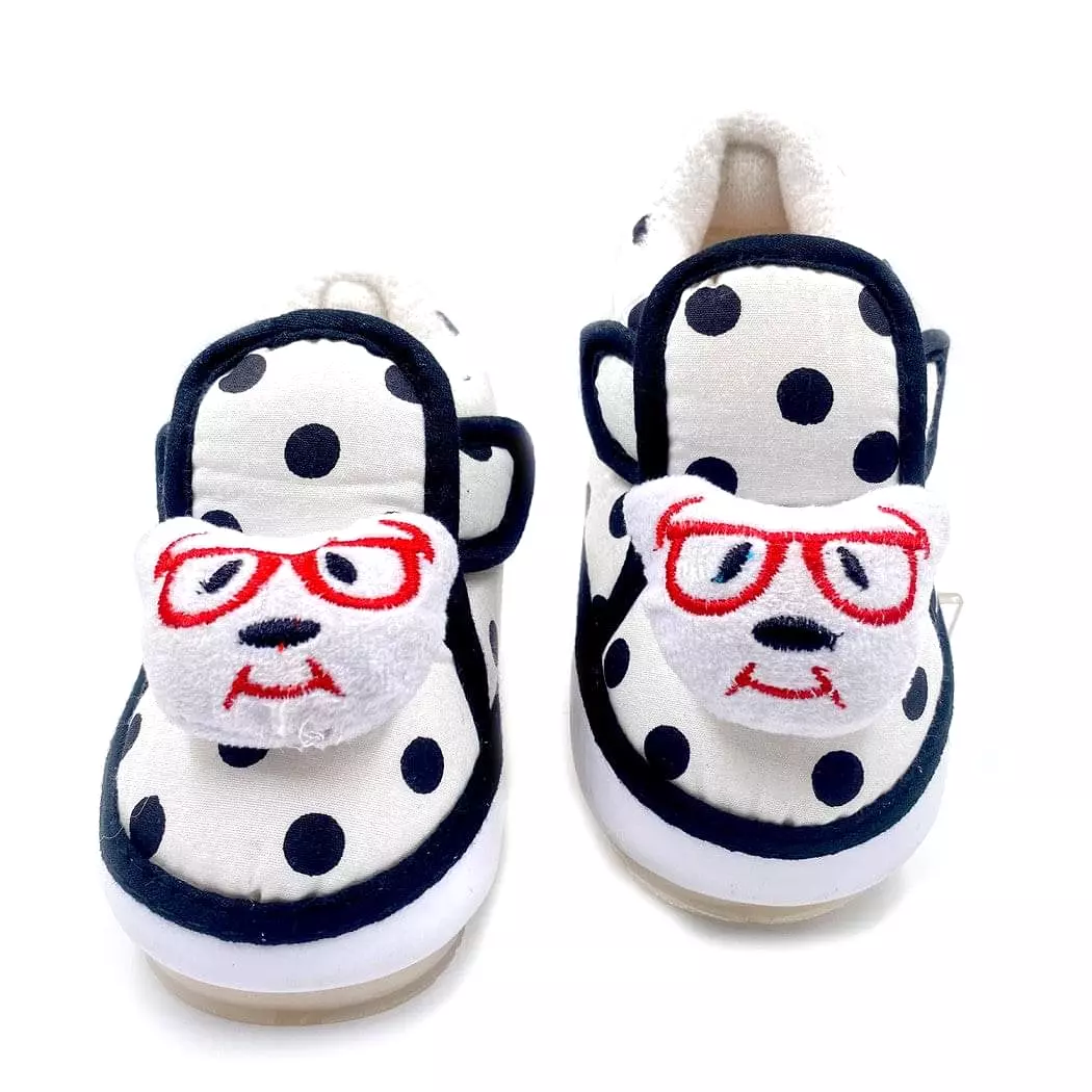 Cute Puppy LED Polka Dot Boots