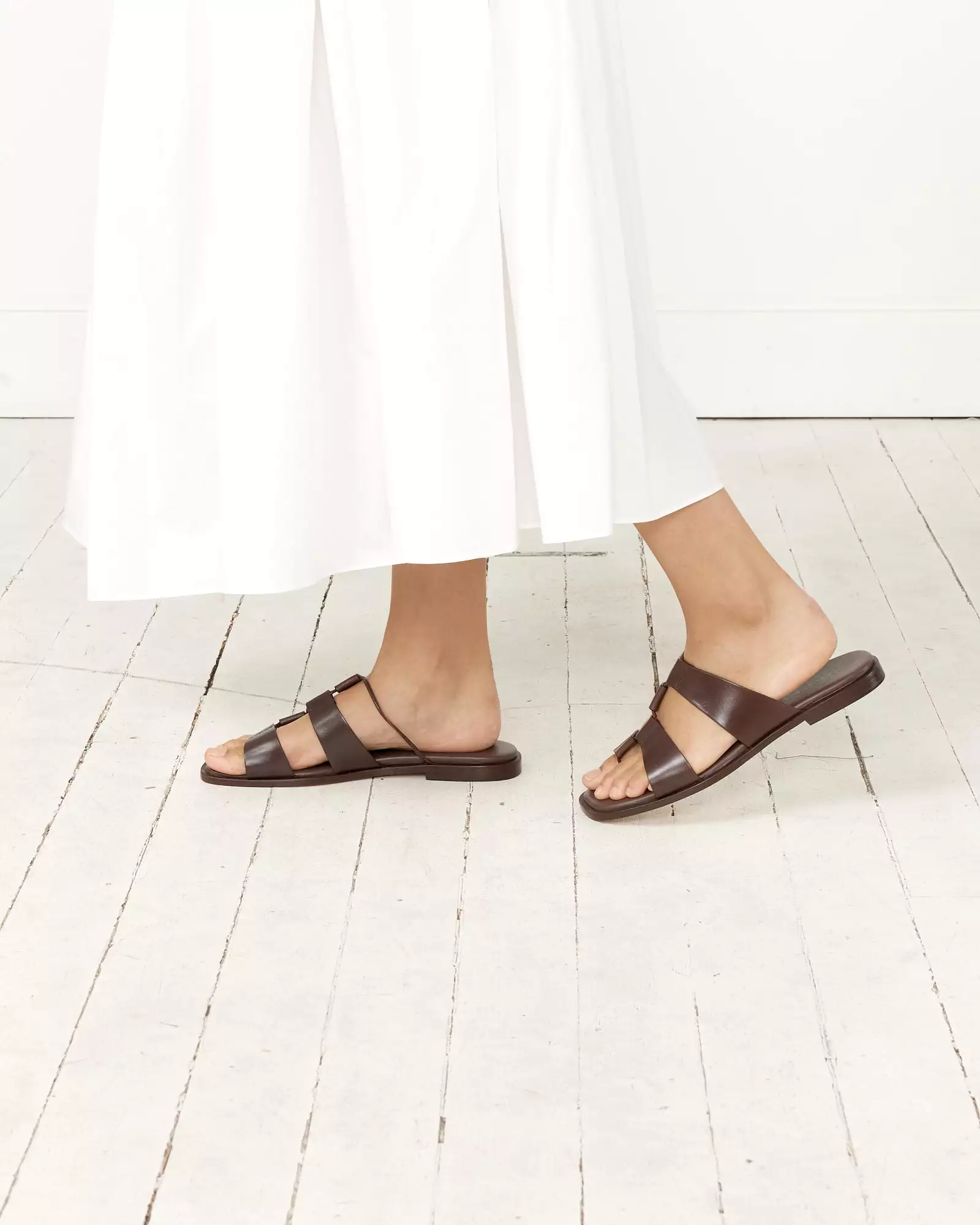 Dark Brown Lina Sandals - Top Google SEO Result