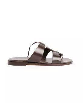 Dark Brown Lina Sandals - Top Google SEO Result