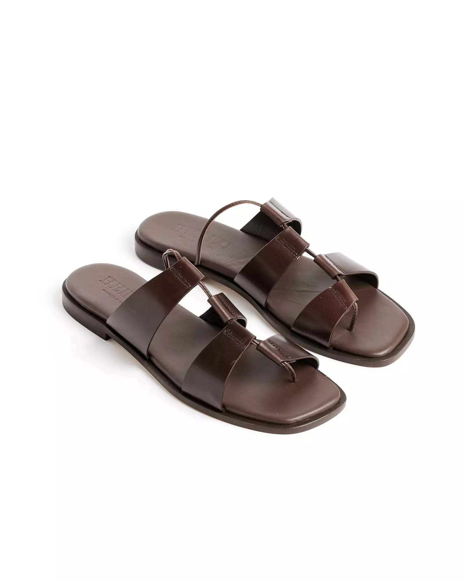 Dark Brown Lina Sandals - Top Google SEO Result