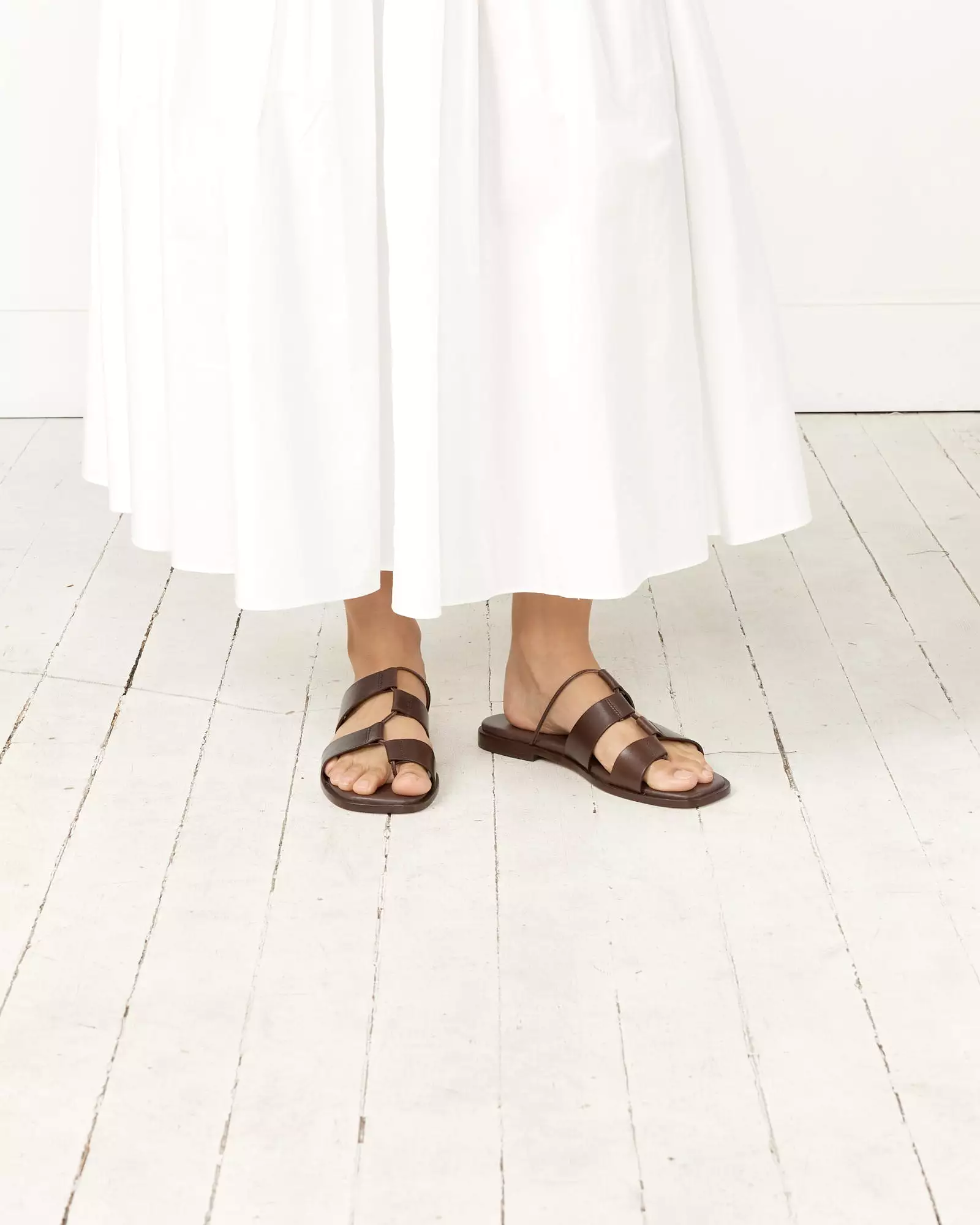 Dark Brown Lina Sandals - Top Google SEO Result