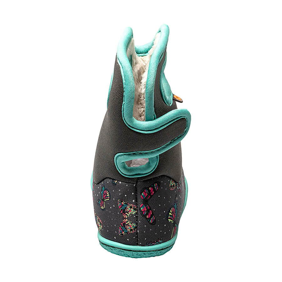 Dark Grey Multi Butterflies Baby BOGS - $XX.XX