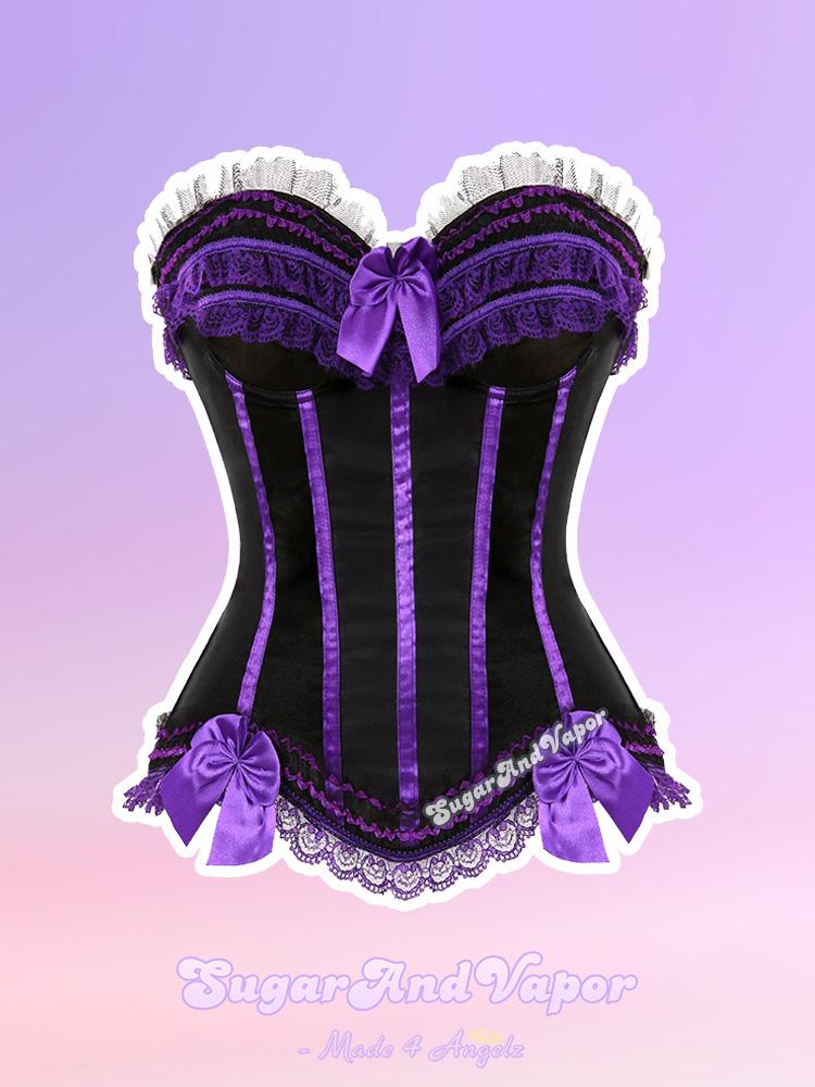 Dark Lolita Corset Top - Fast Delivery