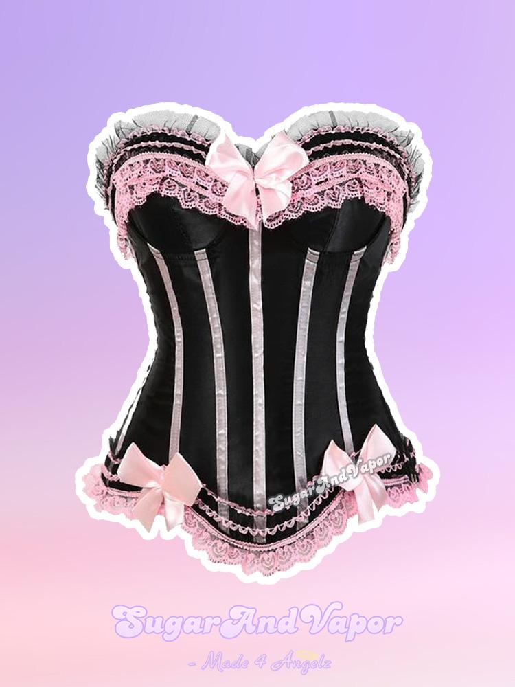 Dark Lolita Corset Top - Fast Delivery