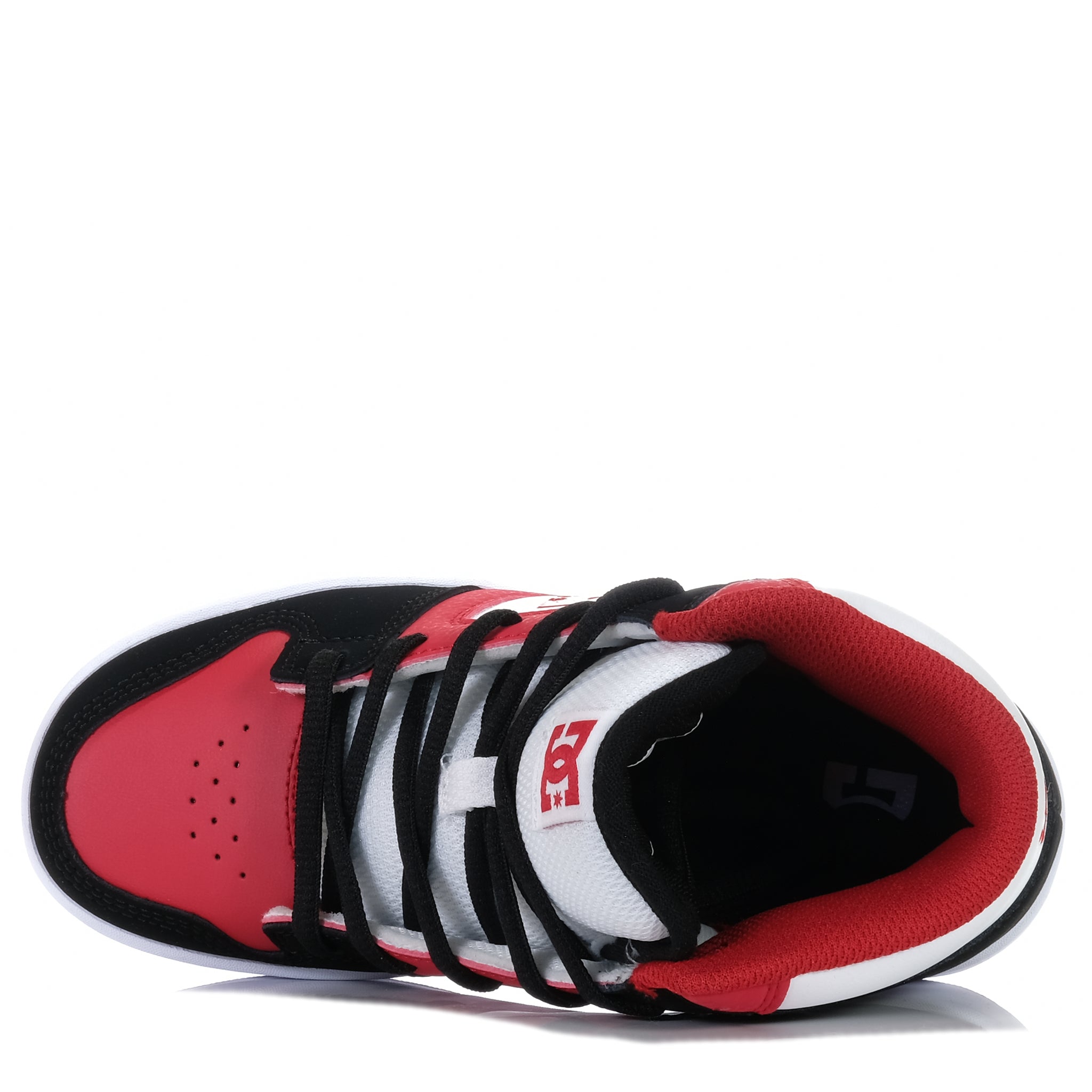 DC Manteca 4 High-Top Shoes for Kids - Black/Red