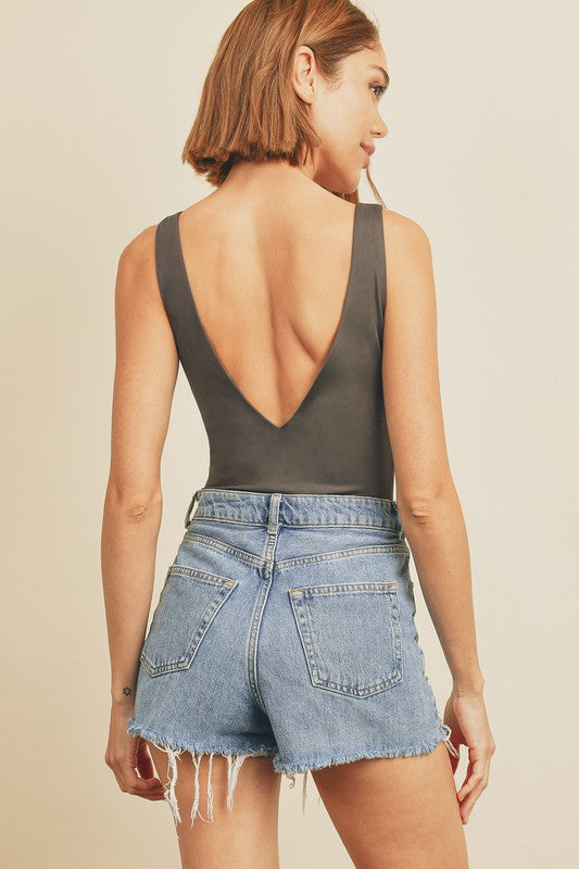 Double Plunge Bodysuit