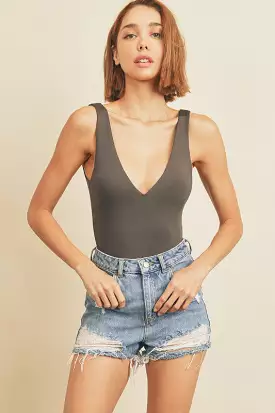 Double Plunge Bodysuit