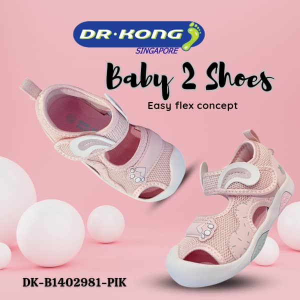 Dr Kong Baby 2 Sandals DK-B1402981-PIK - $99