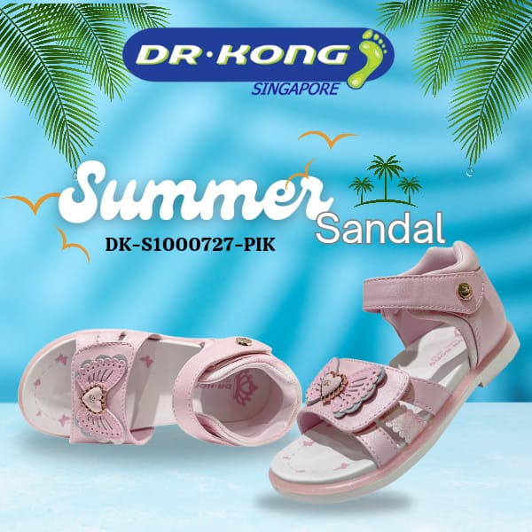 Dr. Kong Kids Sandals - Total Contact DK-S1000727-PIK (Price: $119)