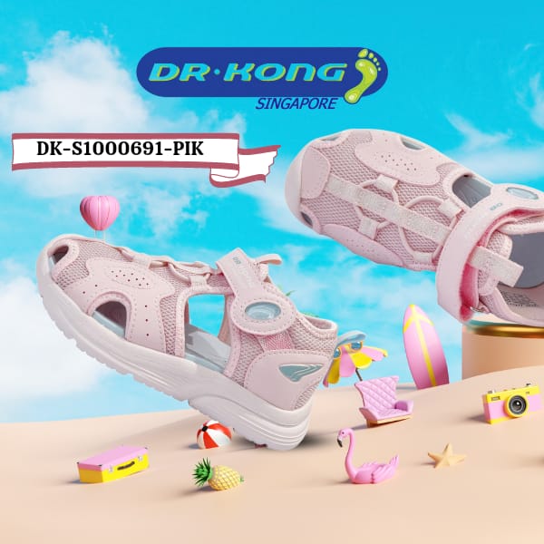 Dr. Kong Kids Total Contact Sandals - DK-S1000691-PIK (Regular Price: $109)