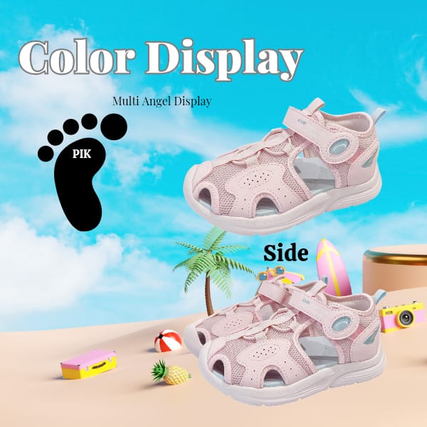 Dr. Kong Kids Total Contact Sandals - DK-S1000691-PIK (Regular Price: $109)