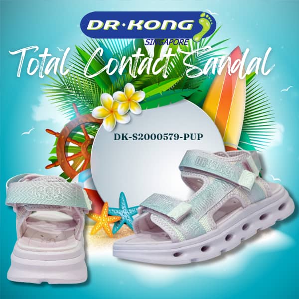 Dr. Kong Kids Total Contact Sandals DK-S2000579-PUP (Retail Price: $129)