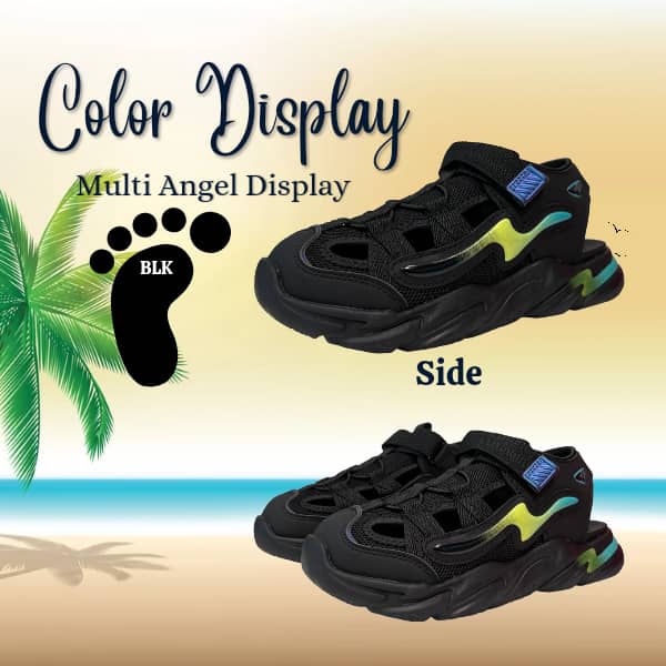 Dr. Kong Kids Total Contact Sandals - DK-S2000620-BLK (Price: $129)