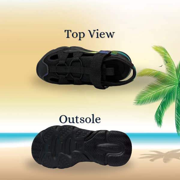 Dr. Kong Kids Total Contact Sandals - DK-S2000620-BLK (Price: $129)