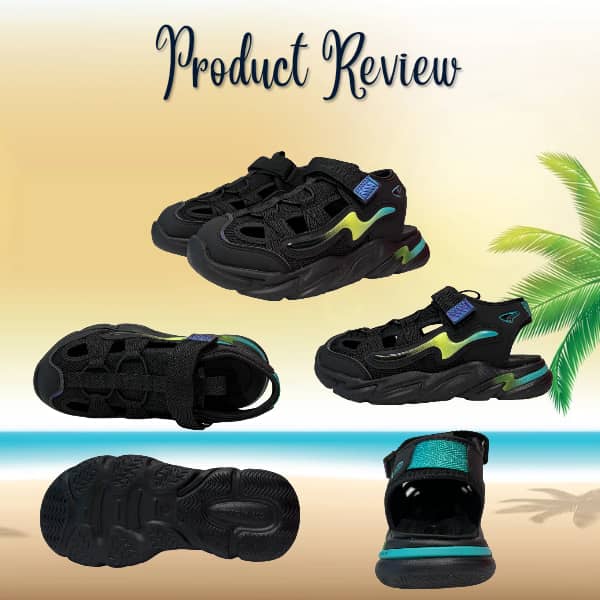 Dr. Kong Kids Total Contact Sandals - DK-S2000620-BLK (Price: $129)