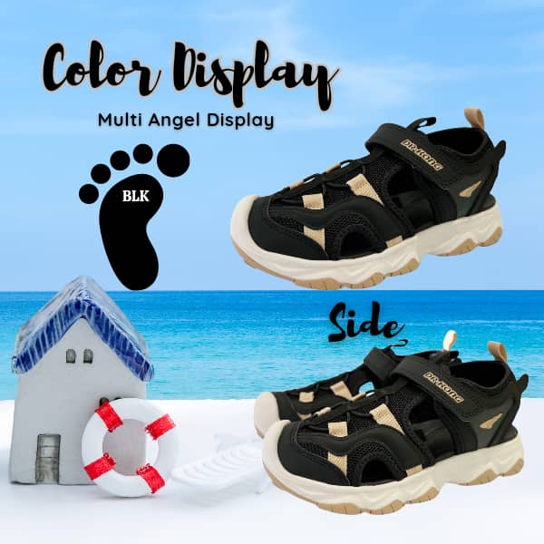 Dr. Kong Kids Total Contact Sandals DK-S2000630-BLK - $129