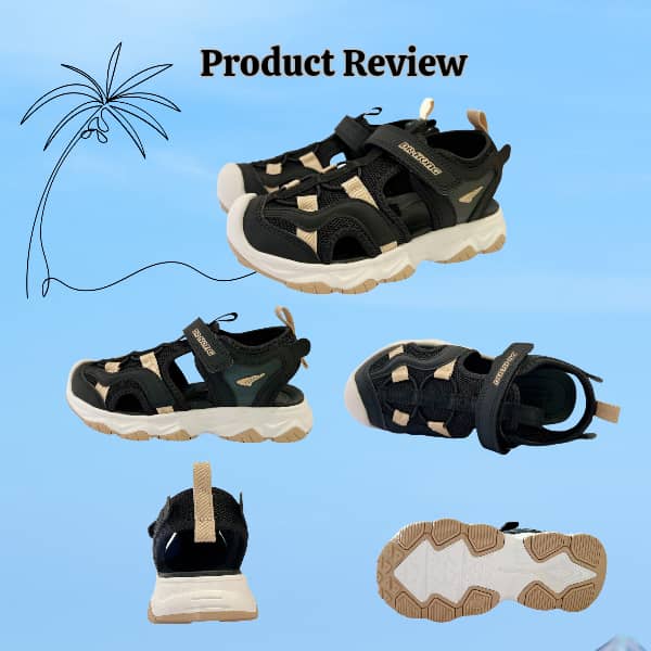 Dr. Kong Kids Total Contact Sandals DK-S2000630-BLK - $129