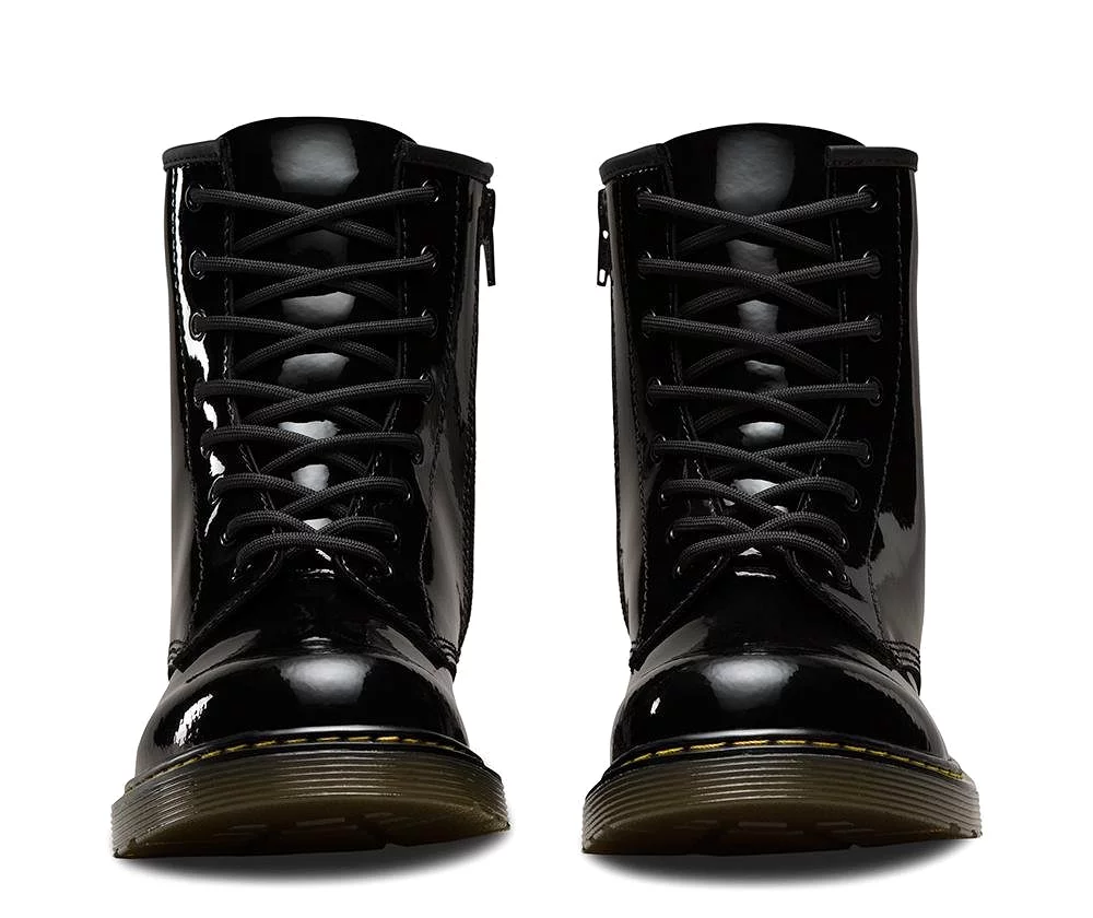 Dr. Martens Girl's 1460 Black Patent Boots (Sizes 4-5)