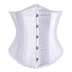 Drag Corset Satin (White)