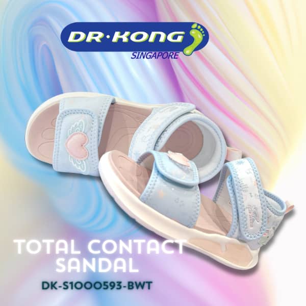 DR.KONG Kids Sandals - Total Contact DK-S1000593-BWT (RP: $109)