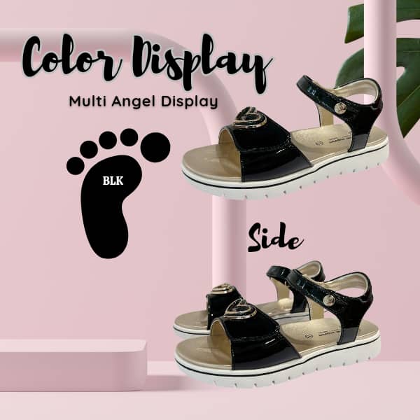 DR.KONG KIDS SANDALS TOTAL CONTACT DK-S2000678-BLK $139