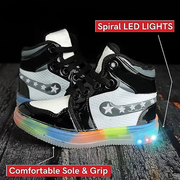 Elegant Stylish Sneakers for Kids with Lighting