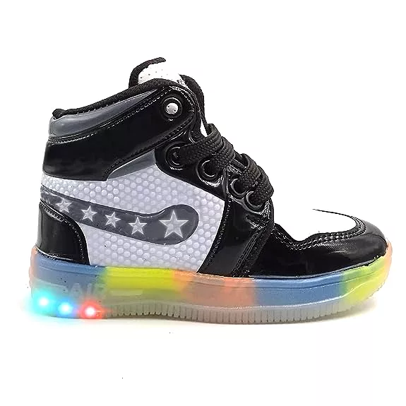 Elegant Stylish Sneakers for Kids with Lighting