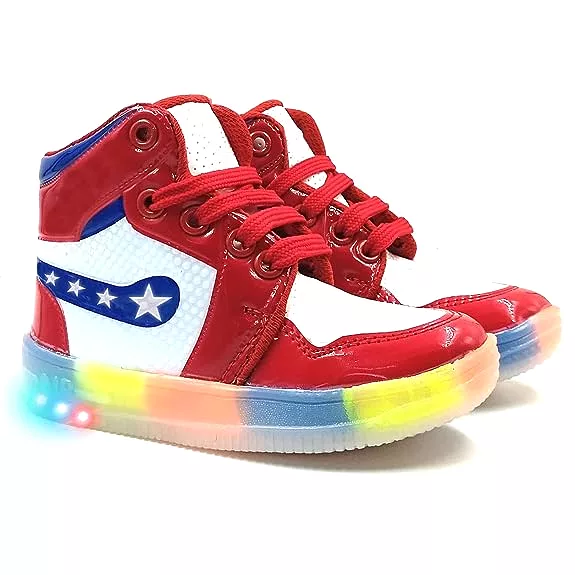 Elegant Stylish Sneakers for Kids with Lighting