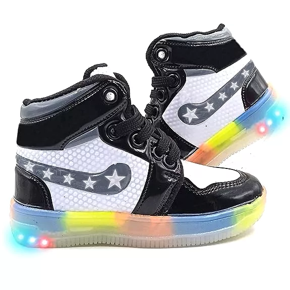 Elegant Stylish Sneakers for Kids with Lighting