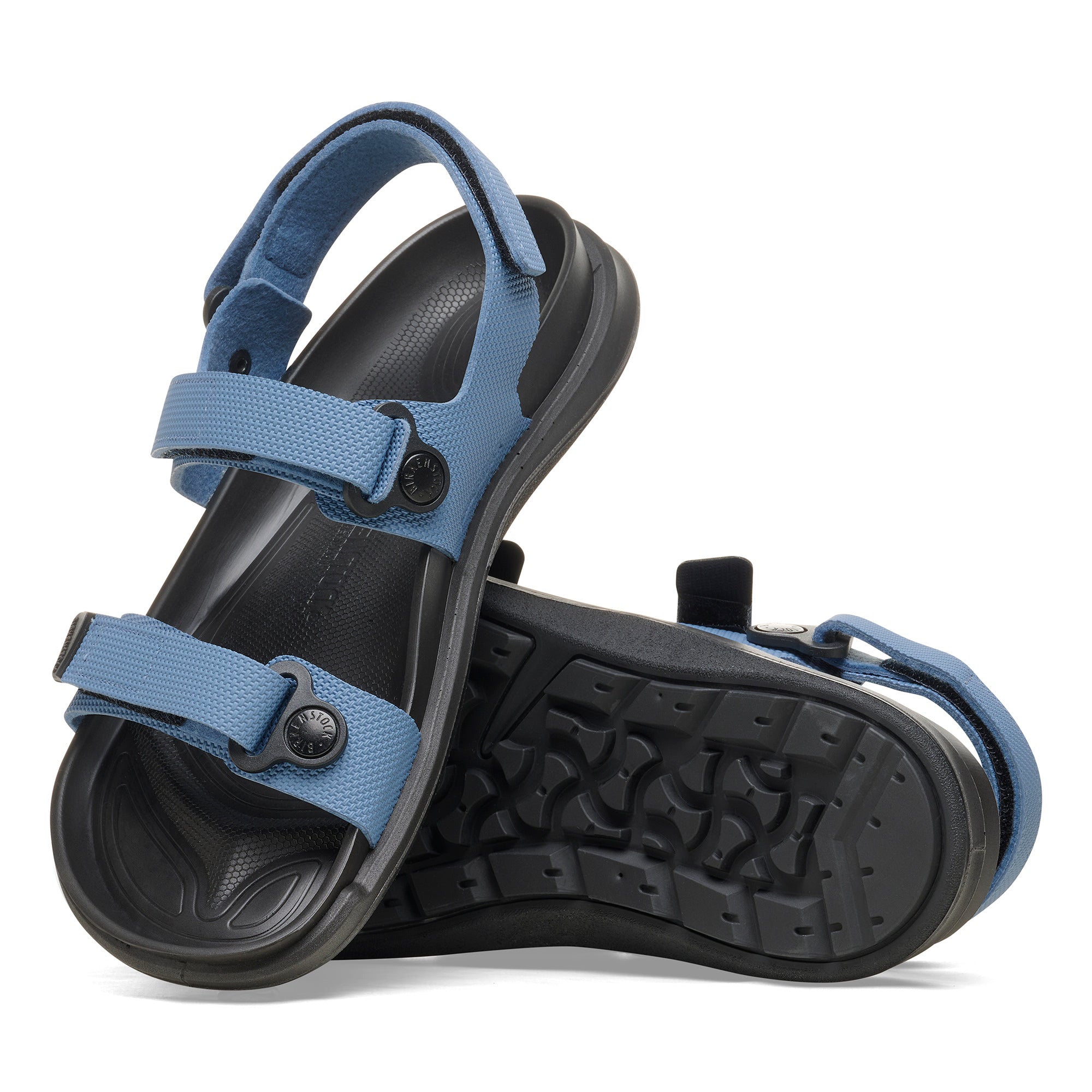 Elemental Blue Kalahari Cross Birko-Flor Sandal