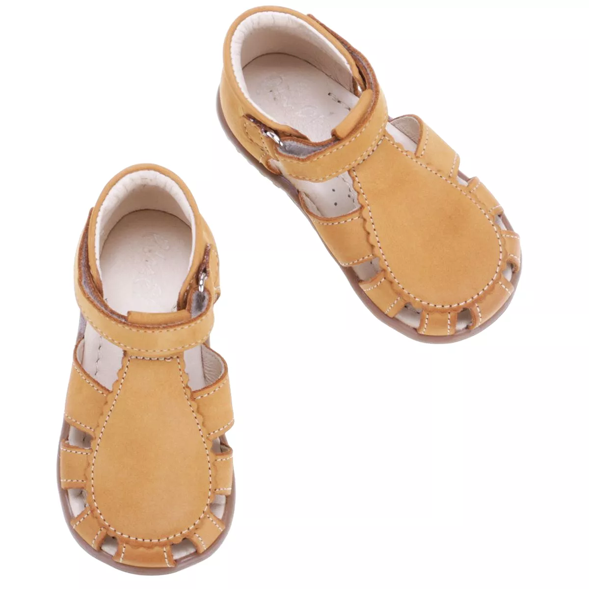 Emel 1670A-11 | Yellow Closed Sandals - Shop Now