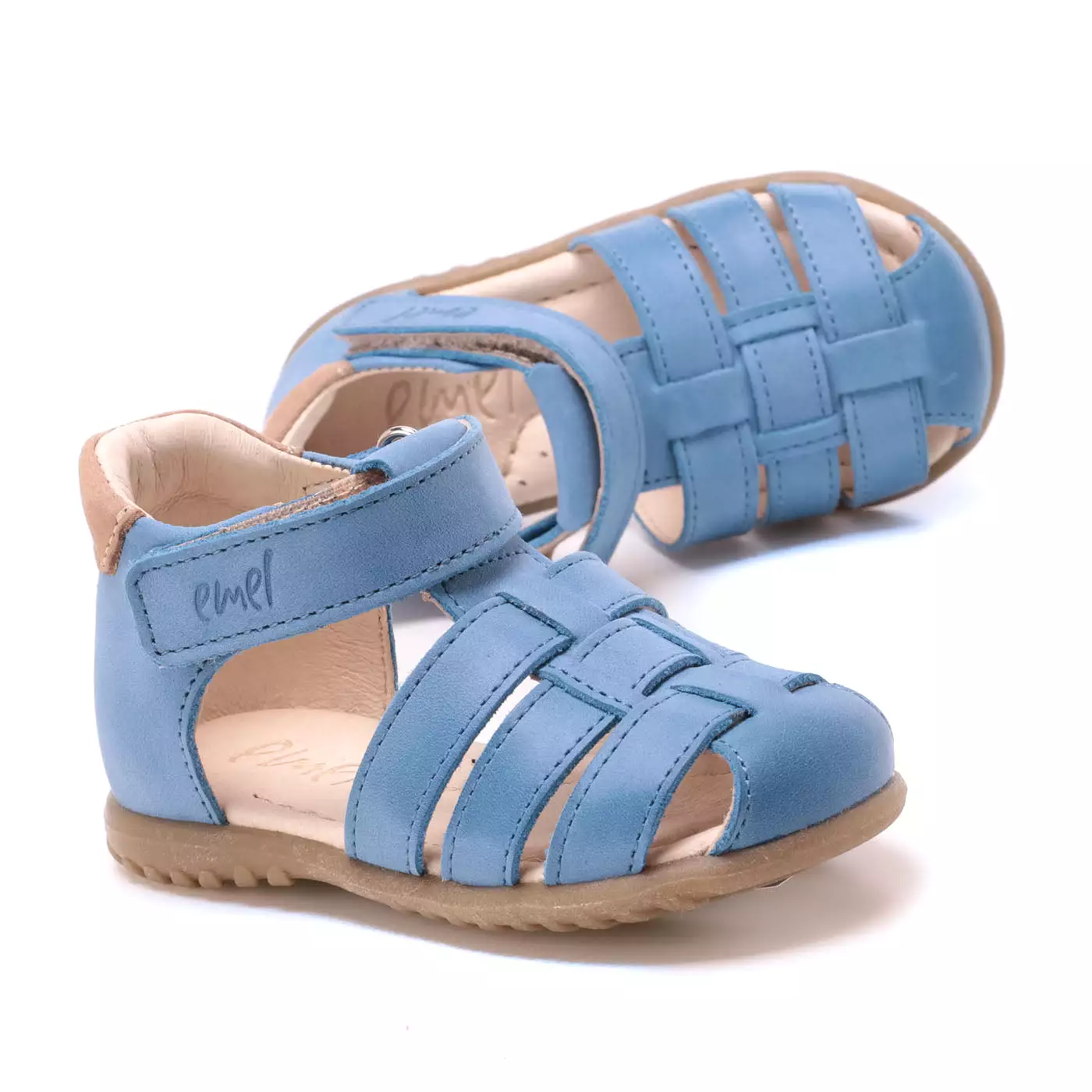 Emel blue closed sandals - 1078-4