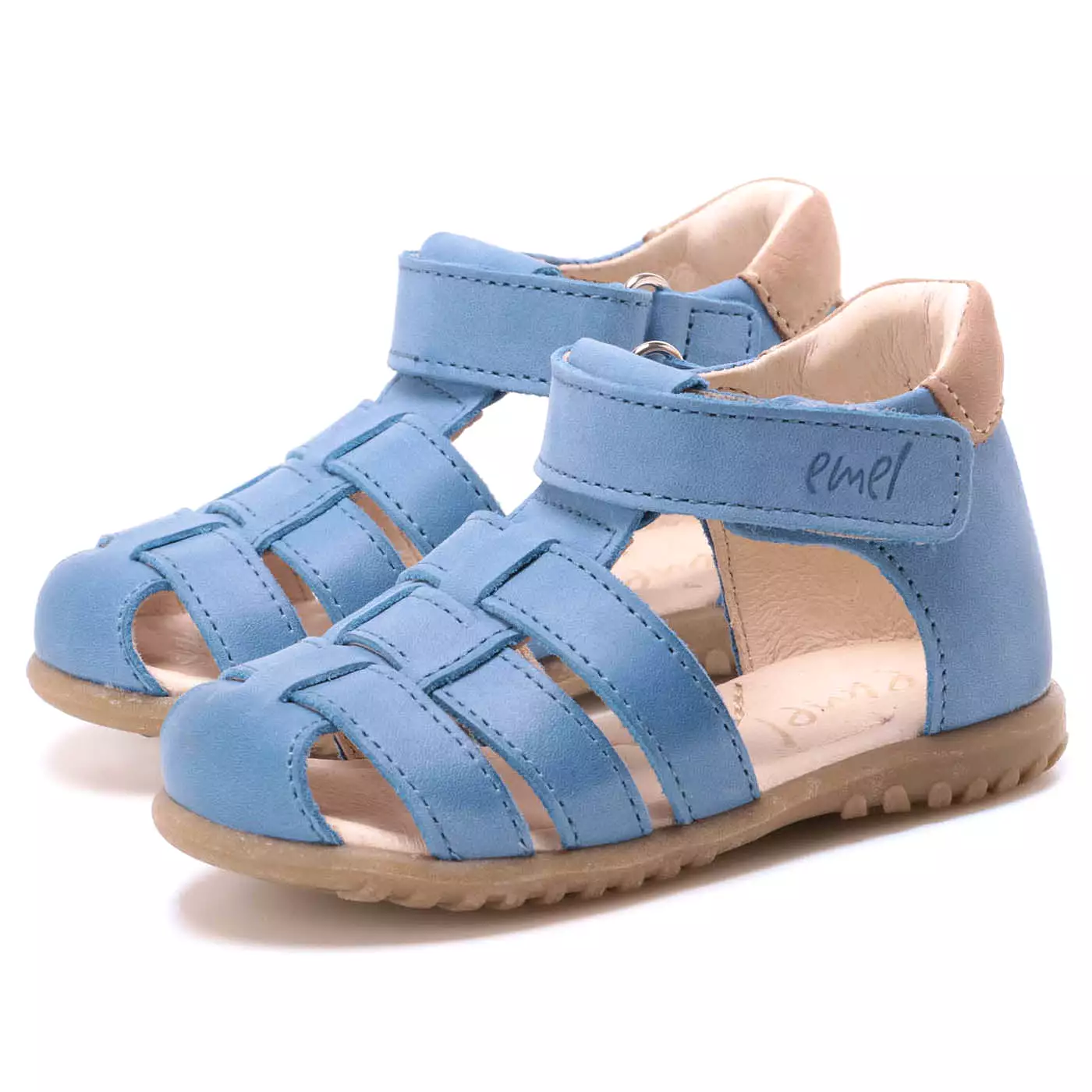 Emel blue closed sandals - 1078-4