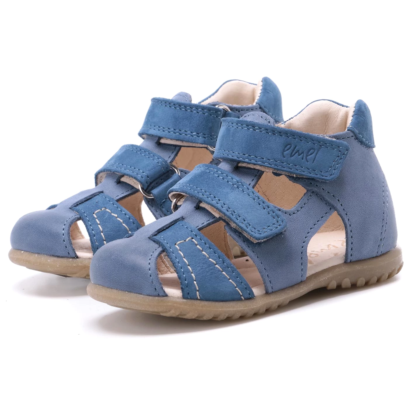 Emel blue closed sandals for sale