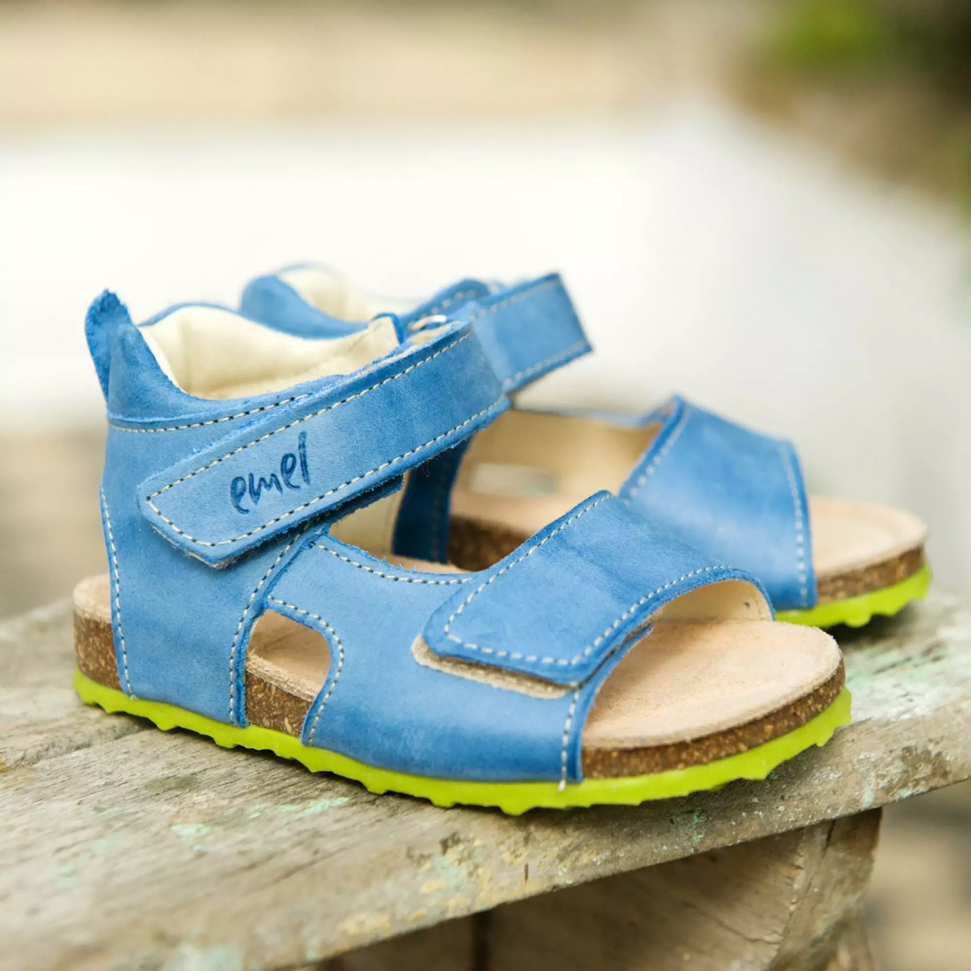 Emel Blue Sandals - 2508-2/2509-2