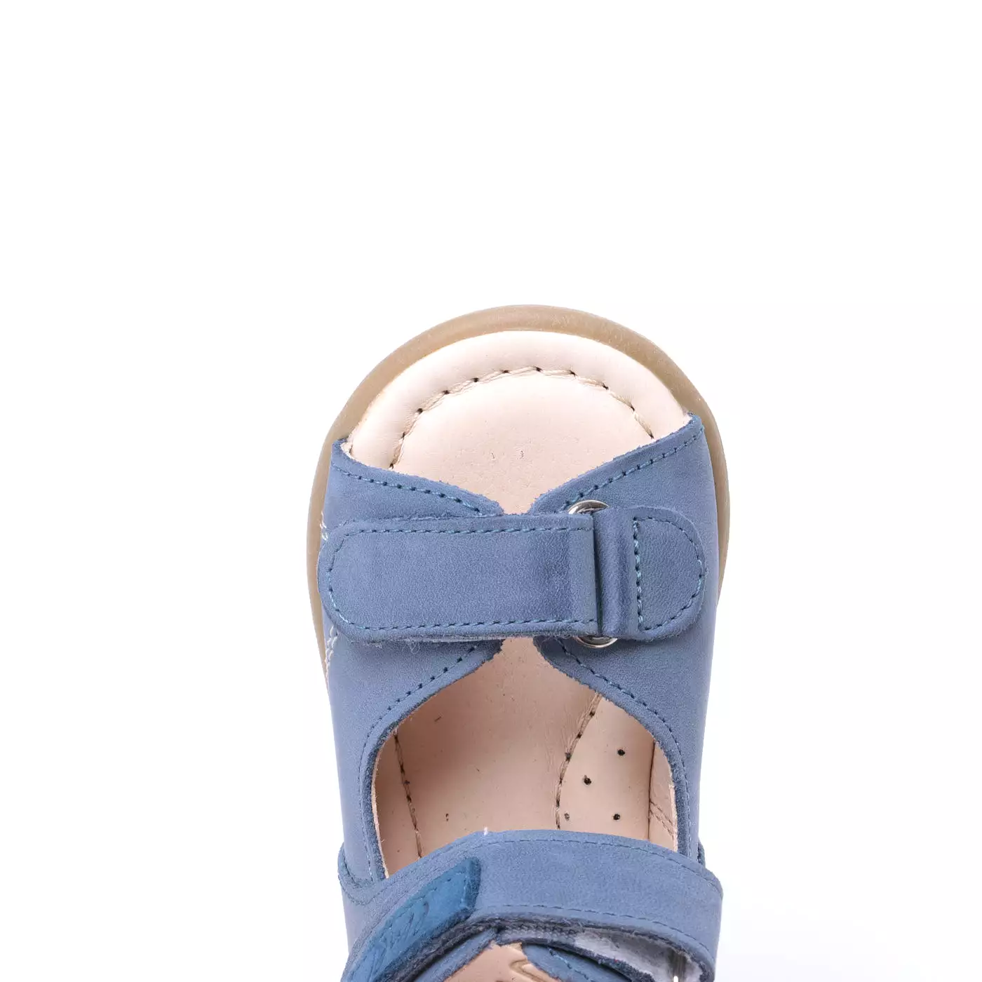 Emel blue velcro sandals size 5