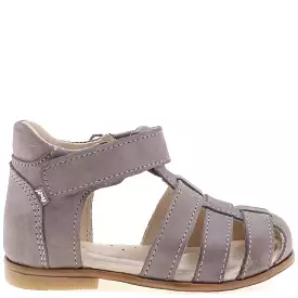 Emel grey closed sandals (1093-6)