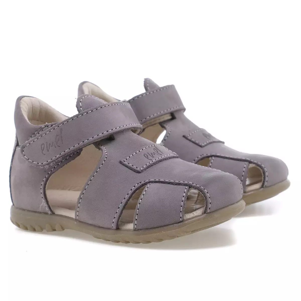 Emel grey closed sandals -2199-15