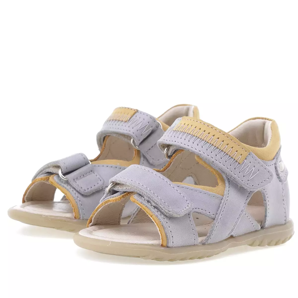 Emel grey velcro sandals - 2086-23