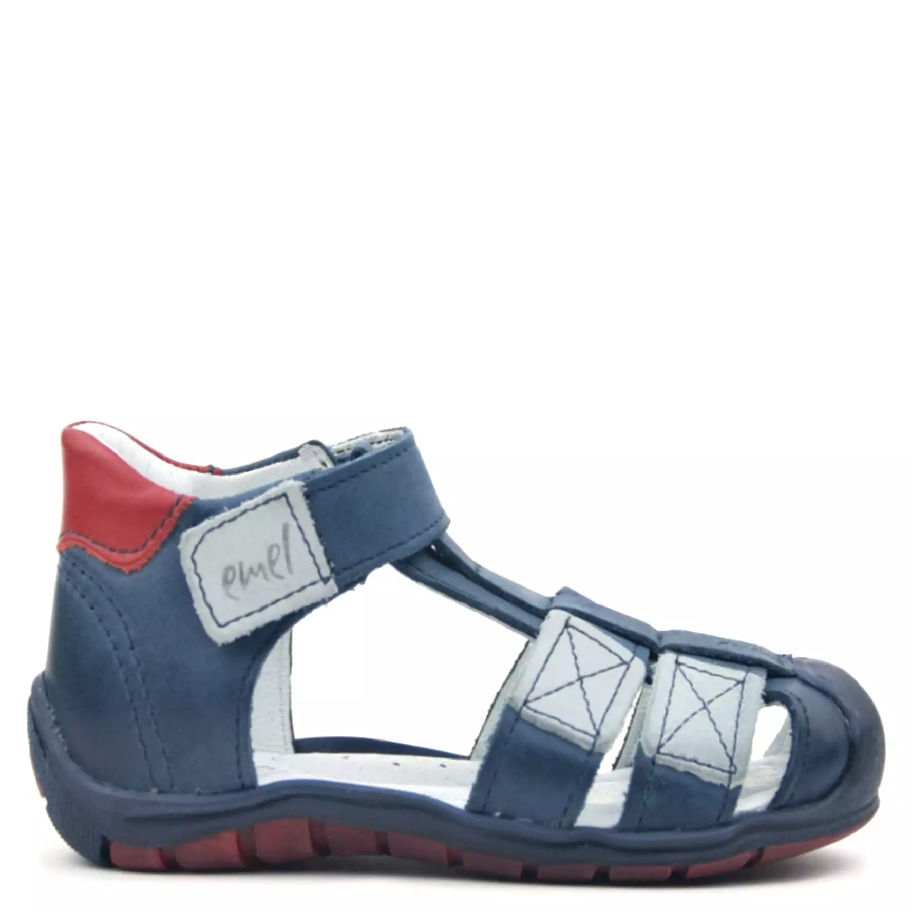 Emel navy blue closed sandals -2187-15