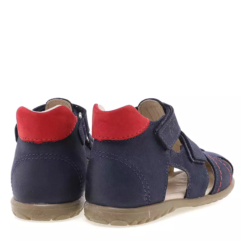 Emel Navy Closed Sandals - 2412 for Women | Shop Now