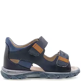 Emel navy velcro sandals 1560-23