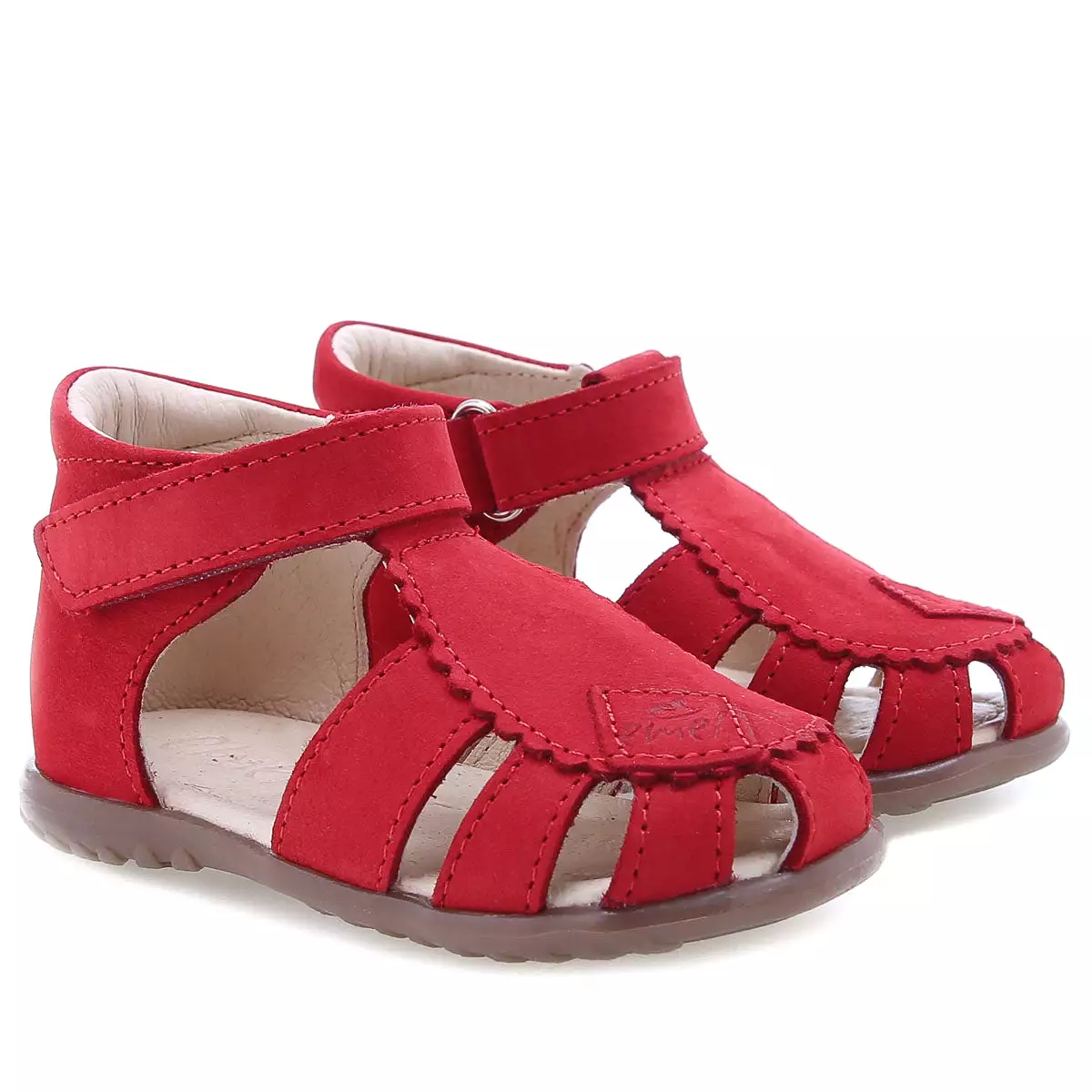 Emel red closed sandals - Shop now