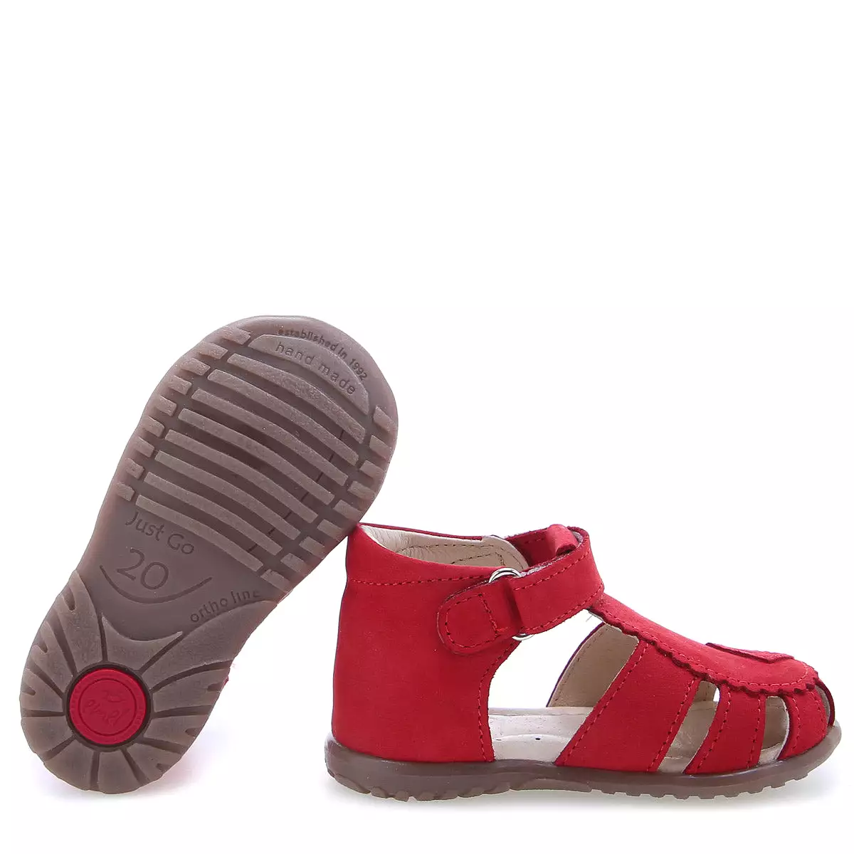 Emel red closed sandals - Shop now