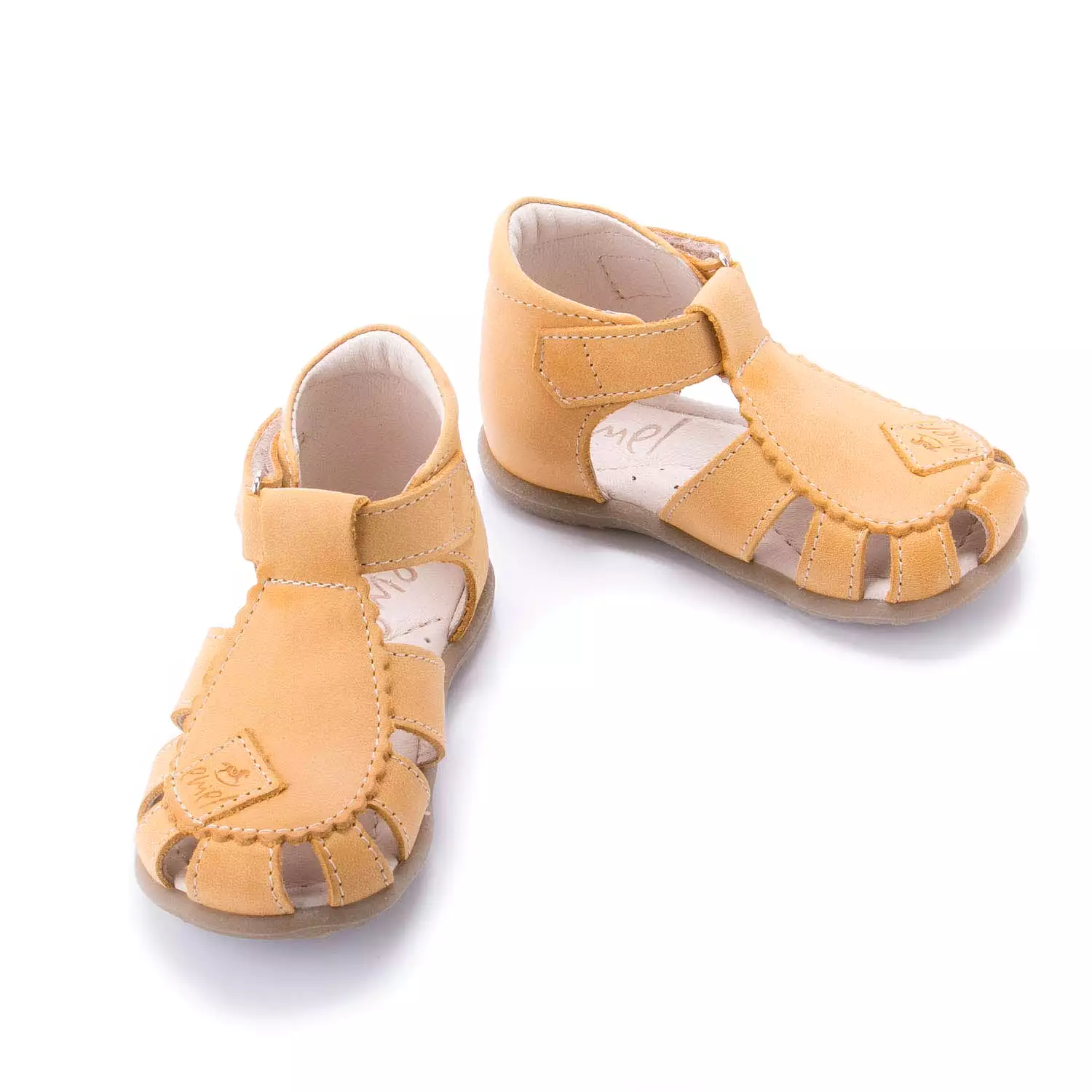 Emel yellow closed sandals for sale online - 2206-9 model