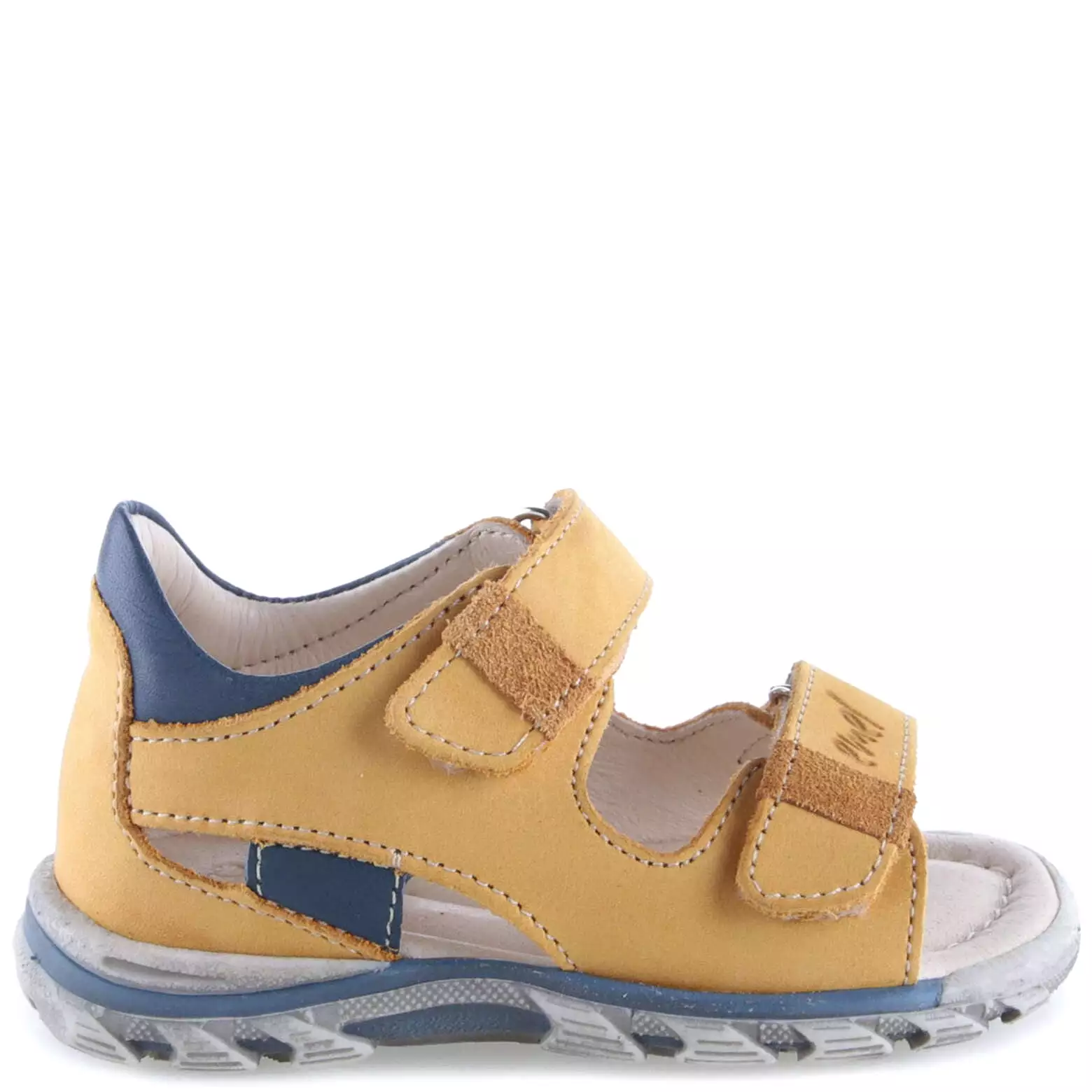 Emel yellow velcro sandals 1535